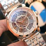 AAA Quality replica Vacheron Constantin 2-Tone Rose Gold Skeleton Watches